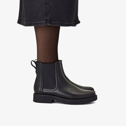Clarks Nella Top Black Leather