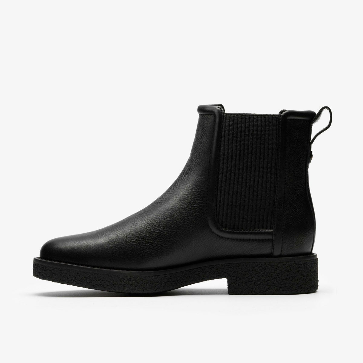 Clarks Nella Top Black Leather