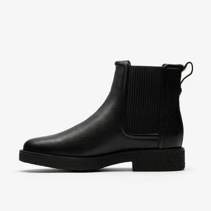 Clarks Nella Top Black Leather