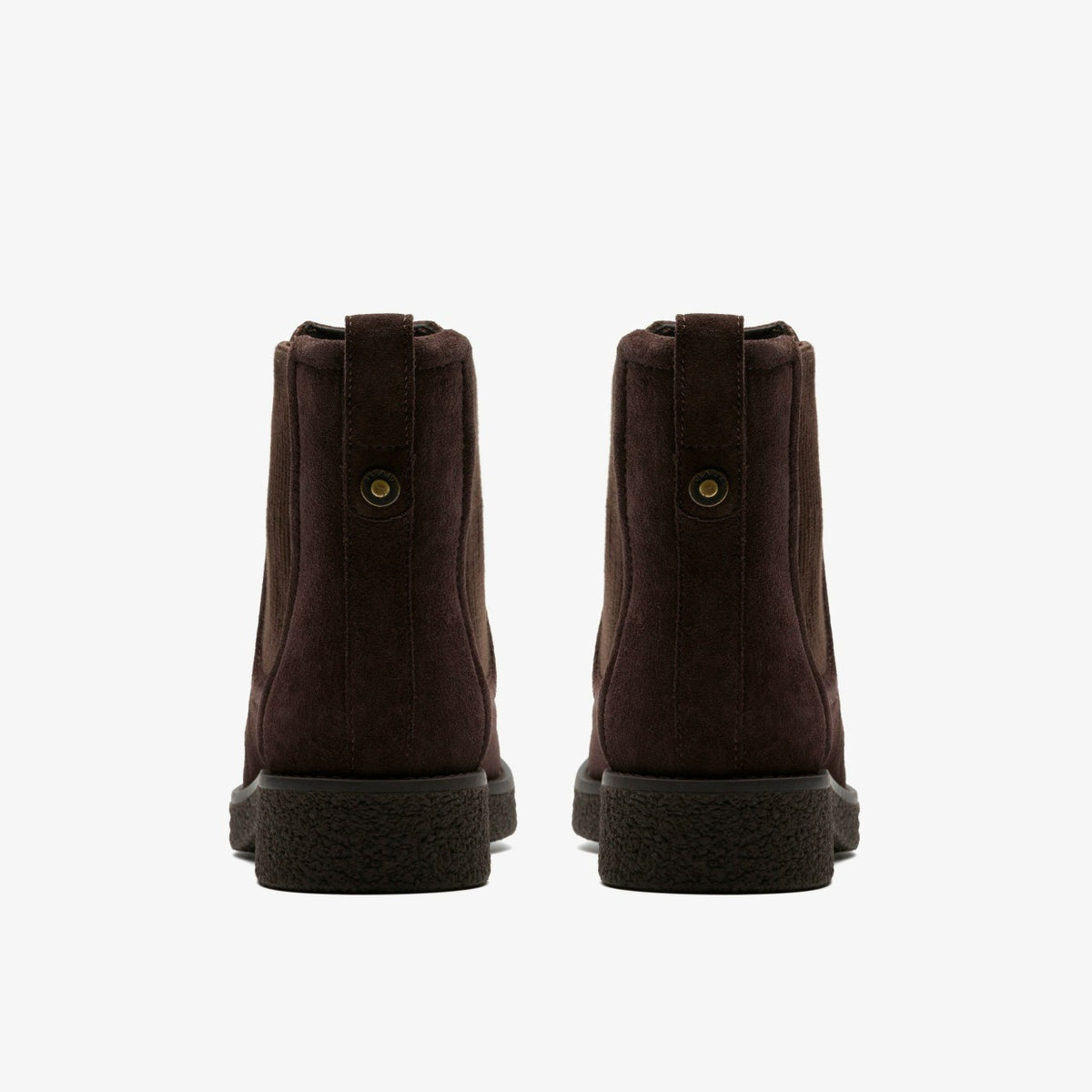 Clarks Nella Top Dark Brown Suede
