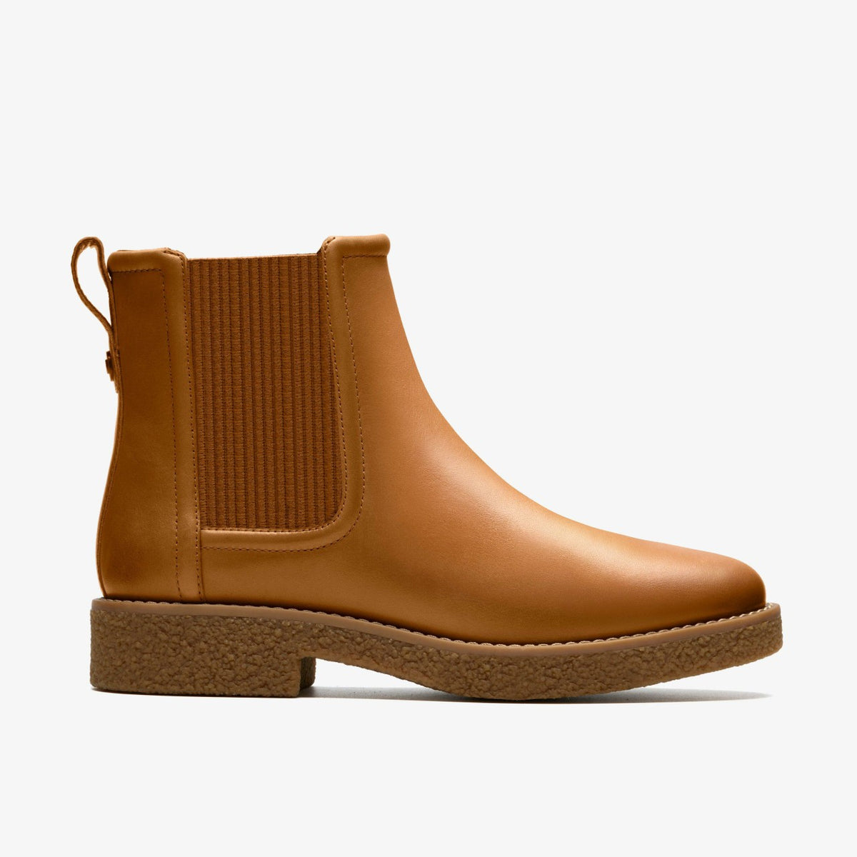 Clarks Nella Top Tan Leather