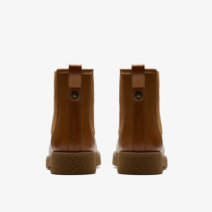 Clarks Nella Top Tan Leather
