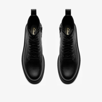 Clarks Orinoco 3 Style Black Leather
