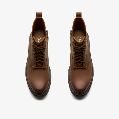Clarks Orinoco 3 Style Walnut Leather