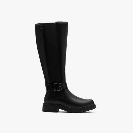 Clarks Orinoco 3 Tall Black Leather