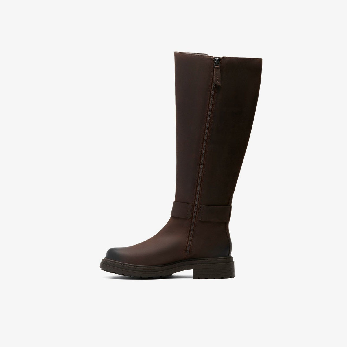 Clarks Orinoco 3 Tall Dark Brown Leather