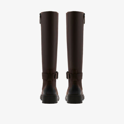 Clarks Orinoco 3 Tall Dark Brown Leather