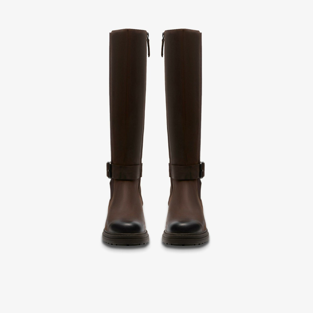 Clarks Orinoco 3 Tall Dark Brown Leather
