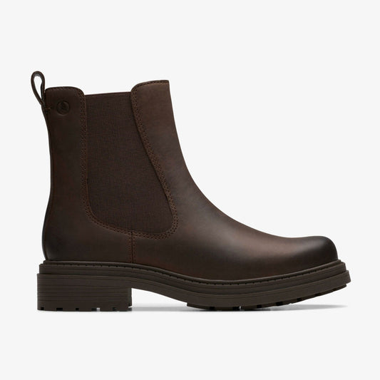Clarks Orinoco 3 Top Dark Brown Leather