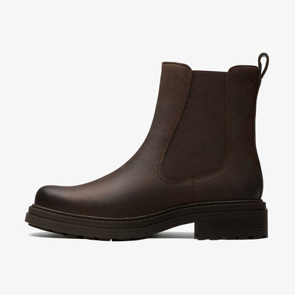 Clarks Orinoco 3 Top Dark Brown Leather