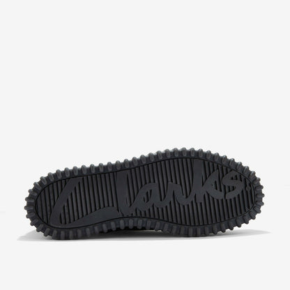 Clarks Torhill Cozy Black Warmlined Suede