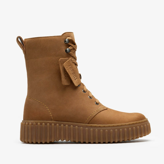 Clarks Torhill Style Light Tan Nubuck