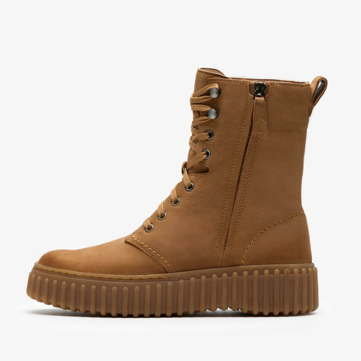 Clarks Torhill Style Light Tan Nubuck