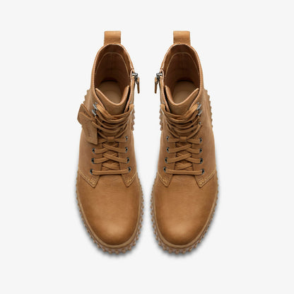 Clarks Torhill Style Light Tan Nubuck