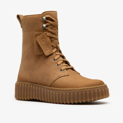 Clarks Torhill Style Light Tan Nubuck