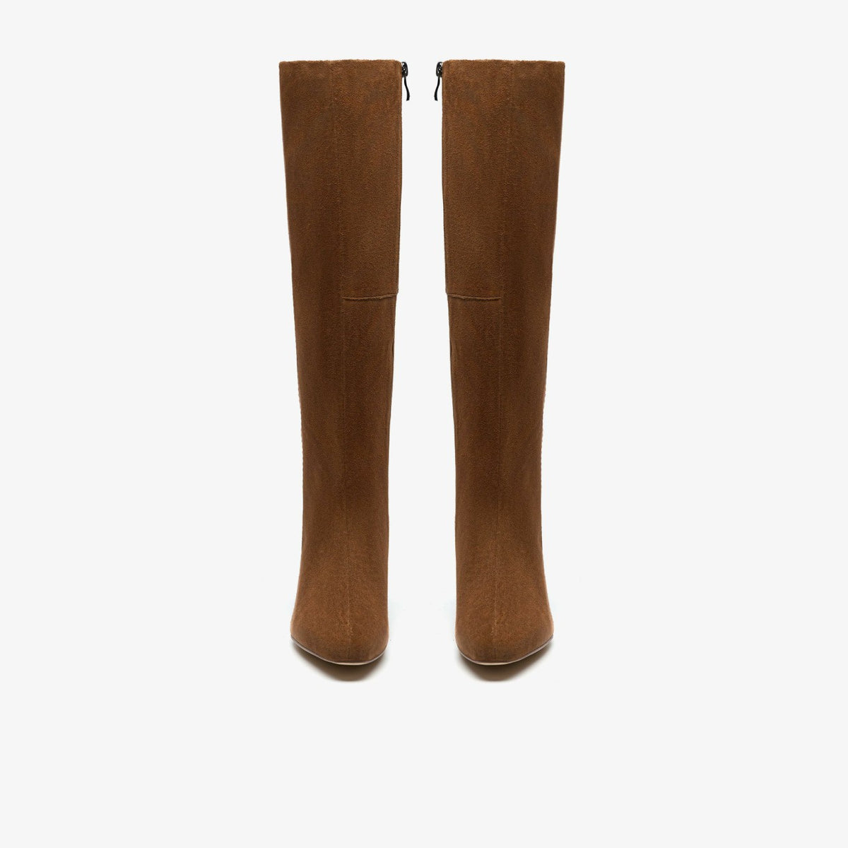 Clarks Edina Tall Walnut Suede