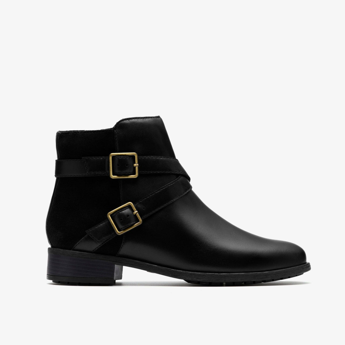 Clarks Havisham Bay Black Leather