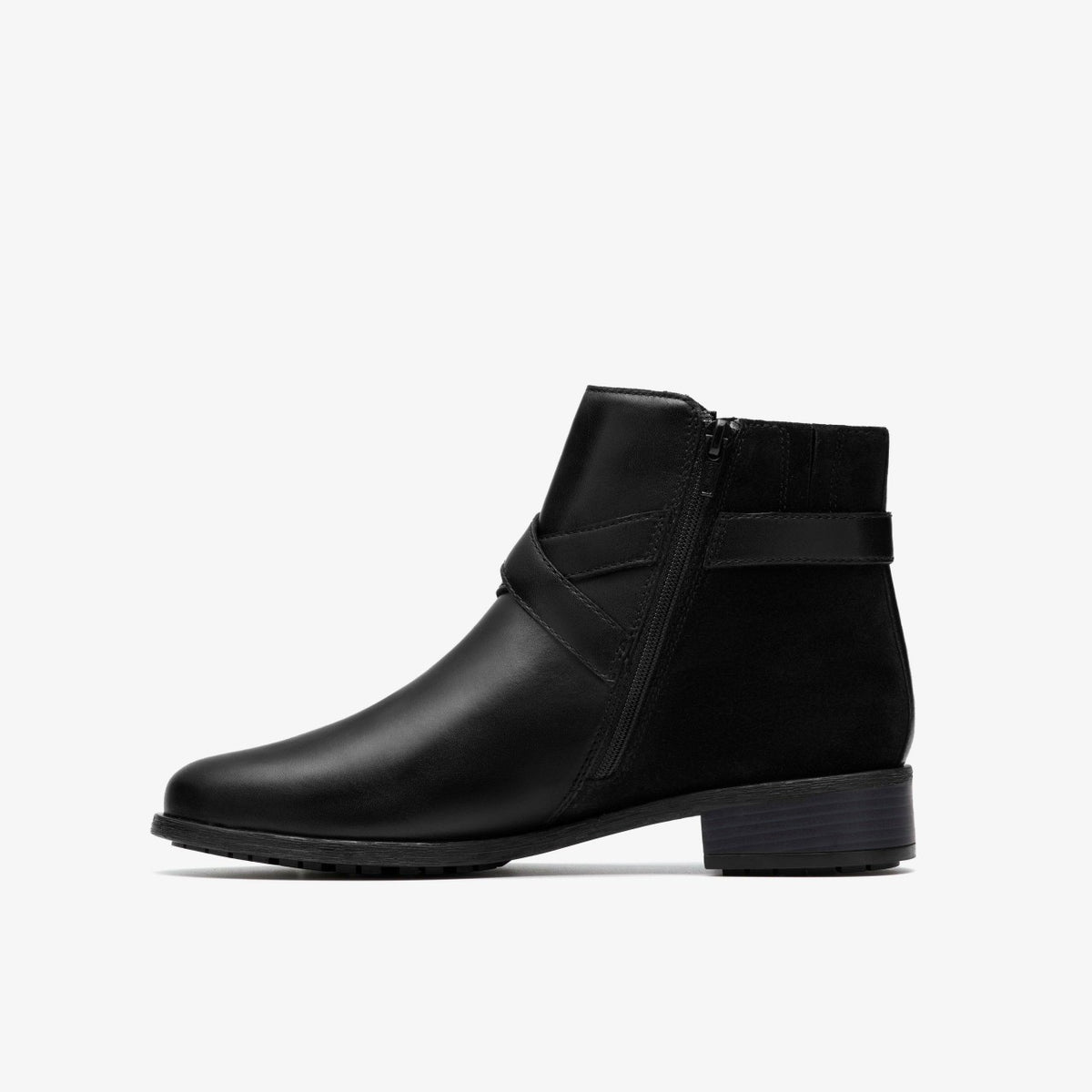 Clarks Havisham Bay Black Leather