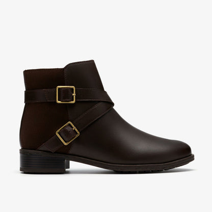 Clarks Havisham Bay Brown Leather