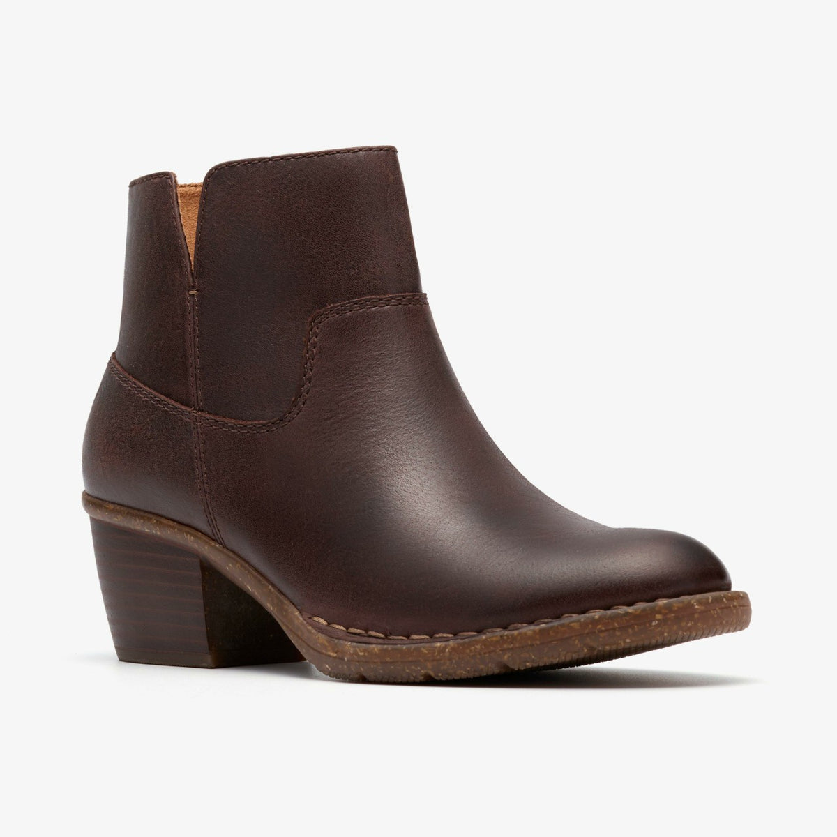 Clarks Kastela Top Brown Leather