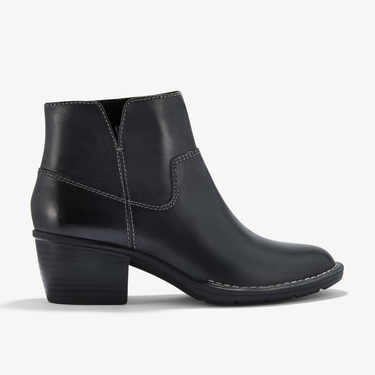 Clarks Kastela Top Black Leather