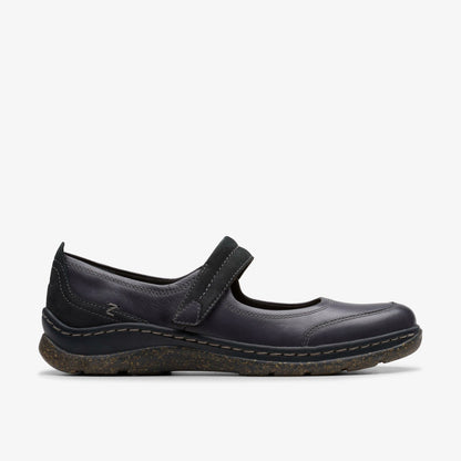 Clarks Orlene Jane Black Leather