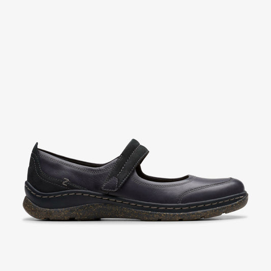 Clarks Orlene Jane Black Leather