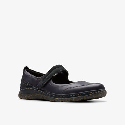 Clarks Orlene Jane Black Leather