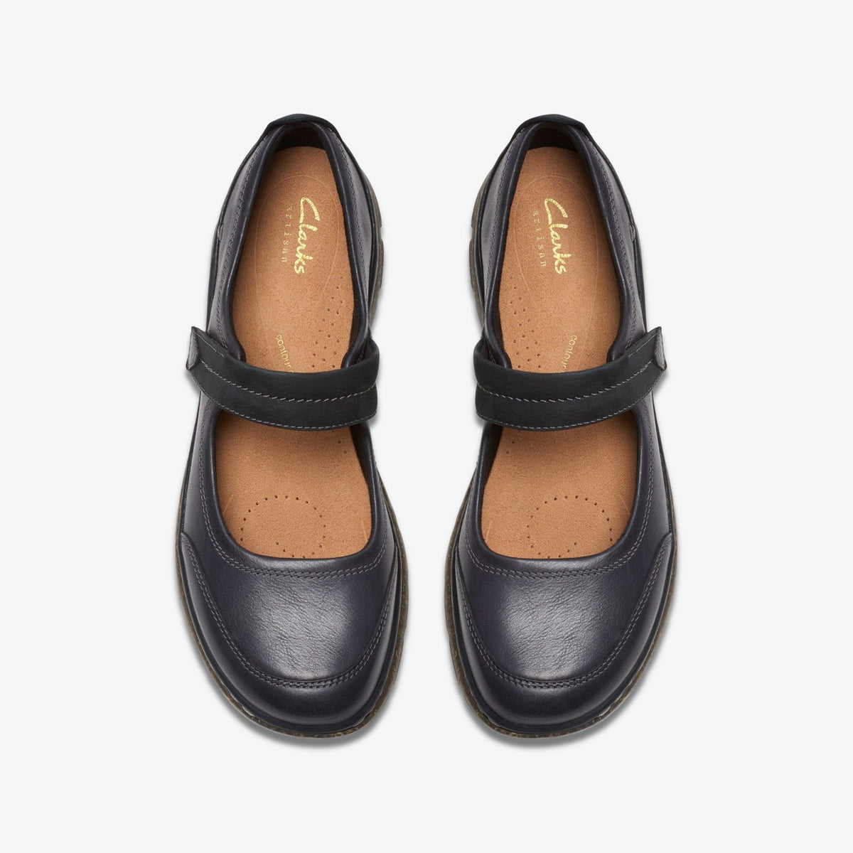 Clarks Orlene Jane Black Leather