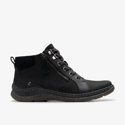 Clarks Orlene Top Waterproof Black Nubuck