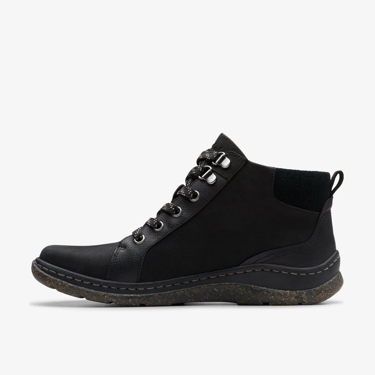 Clarks Orlene Top Waterproof Black Nubuck