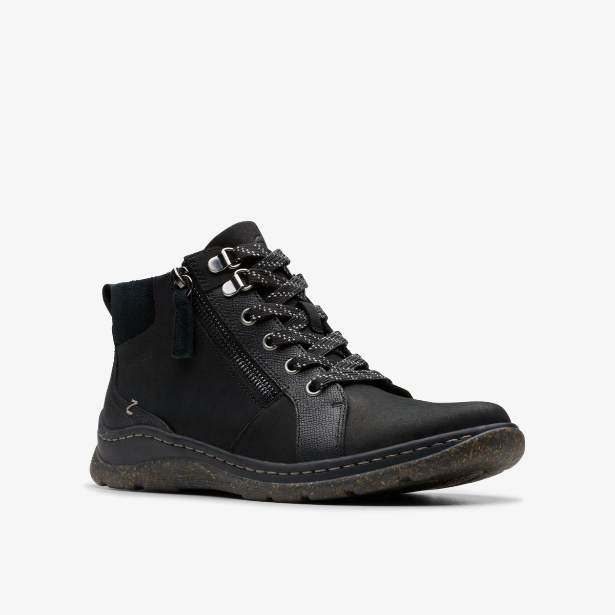 Clarks Orlene Top Waterproof Black Nubuck