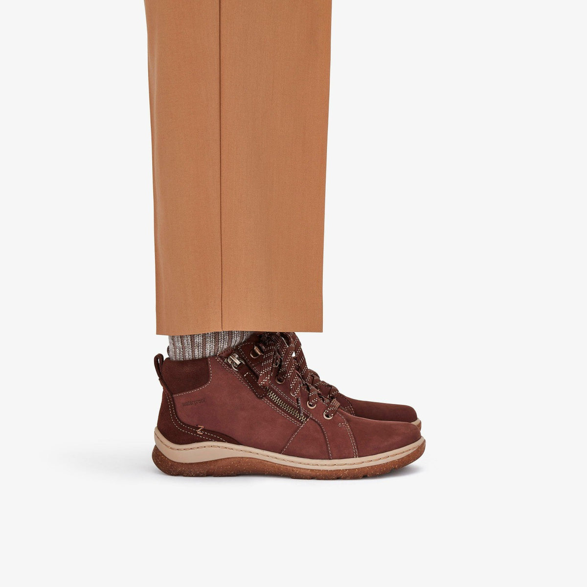 Clarks Orlene Top Waterproof British Tan Nubuck