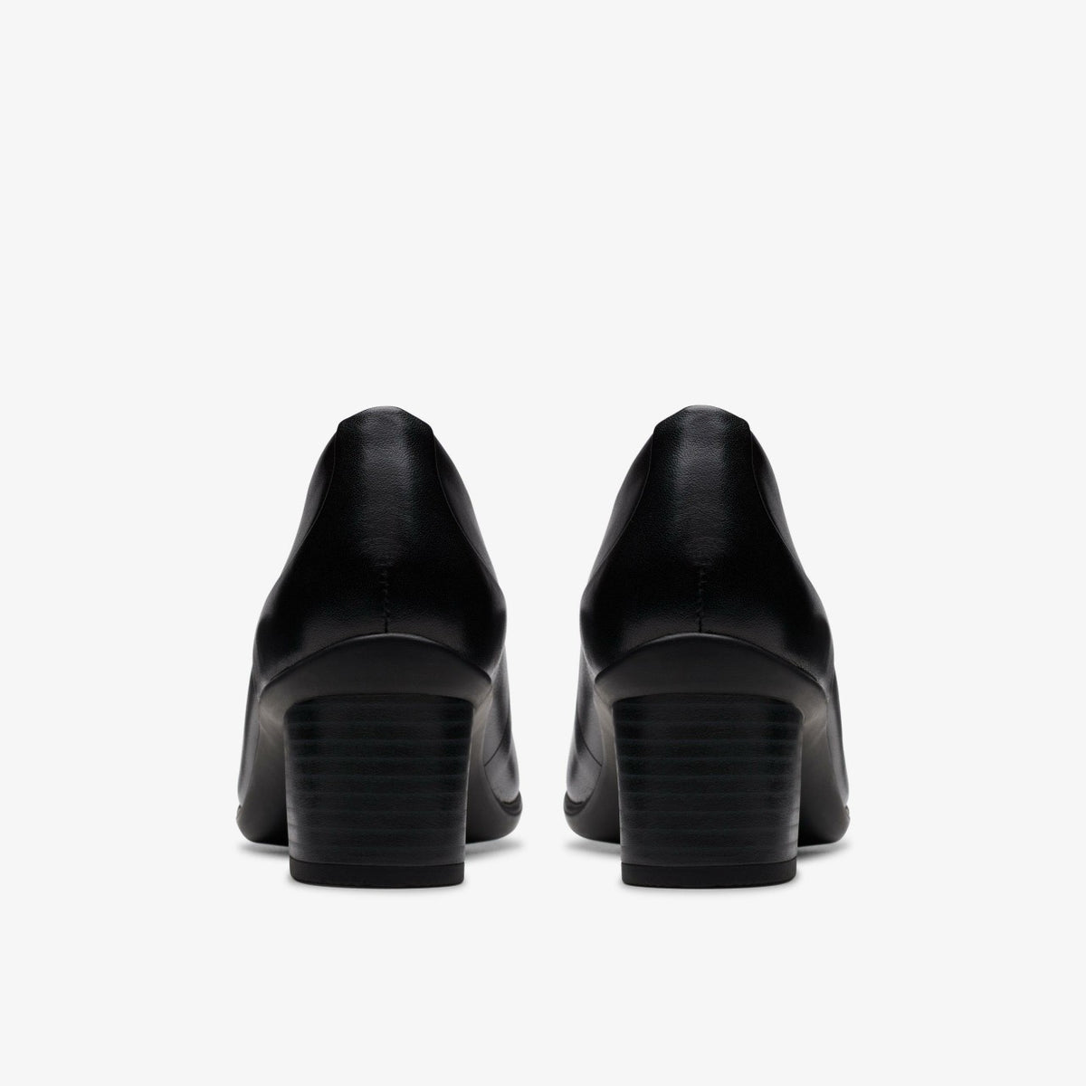 Clarks Shaya Poppy Black Leather