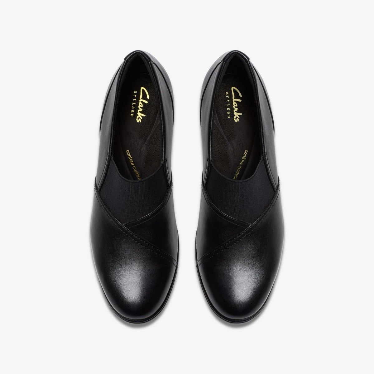 Clarks Shaya Tess Black Leather