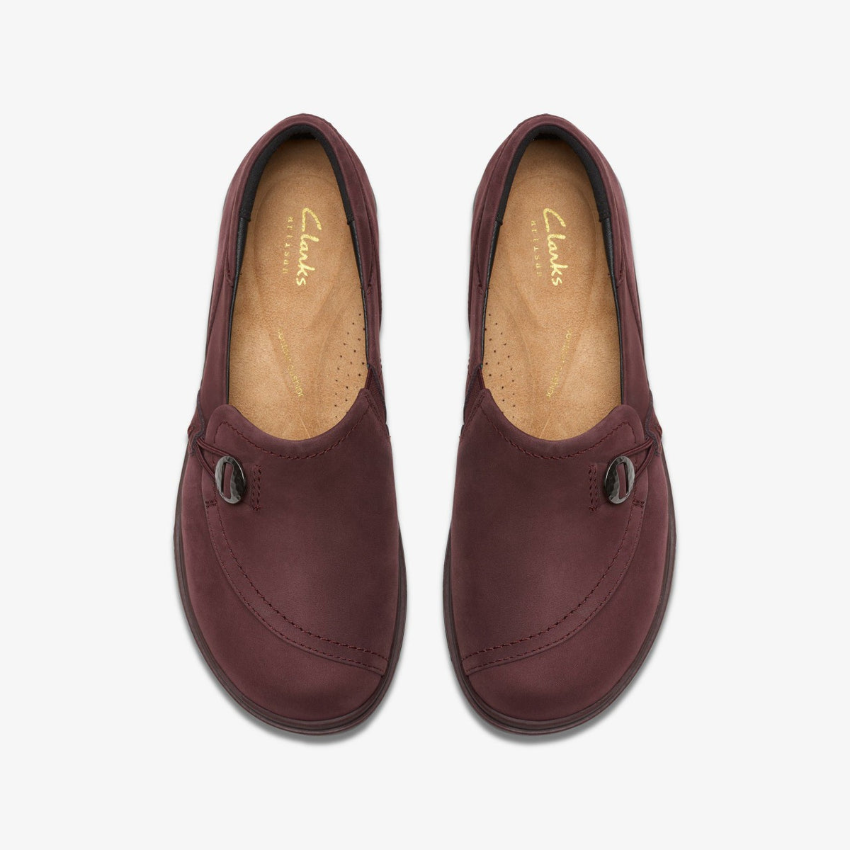 Clarks Certina Ease Wine Nubuck