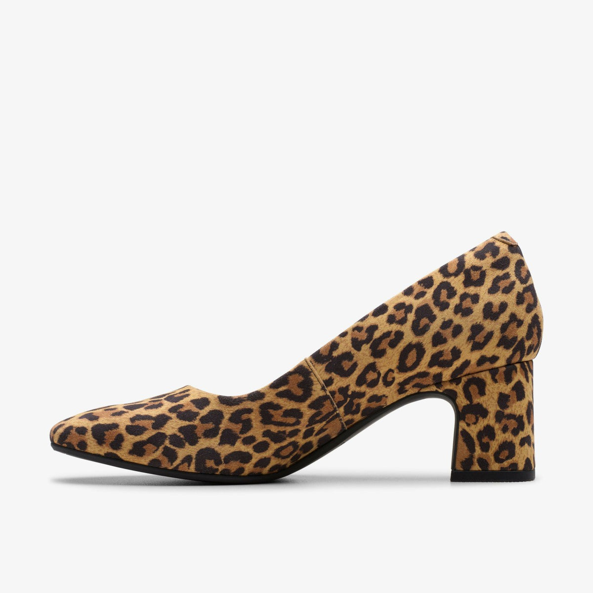Clarks Fernie Court Leopard Suede