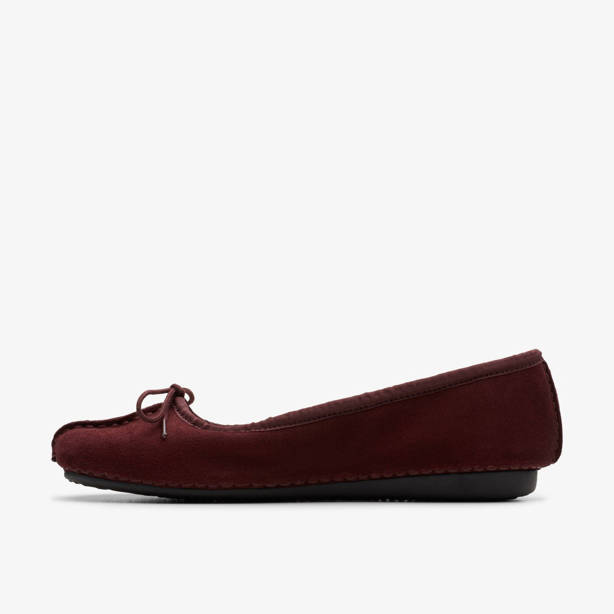 Clarks Freckle Ice Merlot Suede