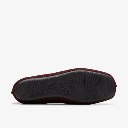 Clarks Freckle Ice Merlot Suede