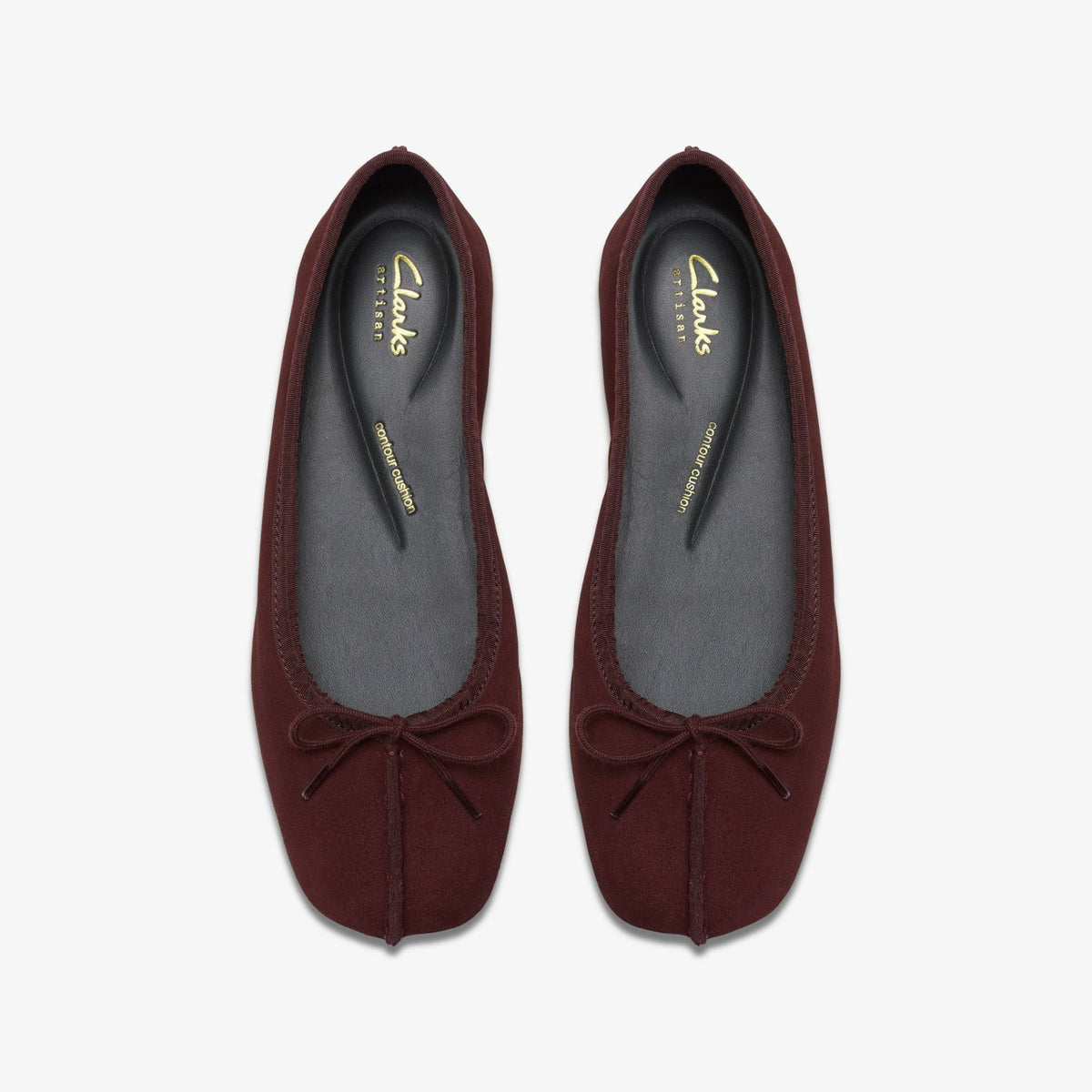 Clarks Freckle Ice Merlot Suede
