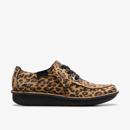 Clarks Funny Dream Leopard Suede