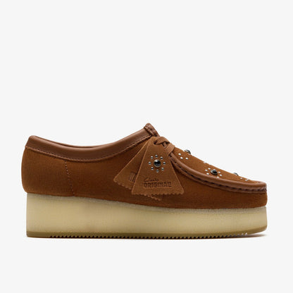 Clarks Wallacraft Bee Brown/Orange Suede