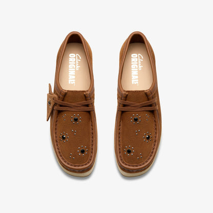 Clarks Wallacraft Bee Brown/Orange Suede