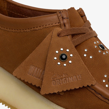 Clarks Wallacraft Bee Brown/Orange Suede