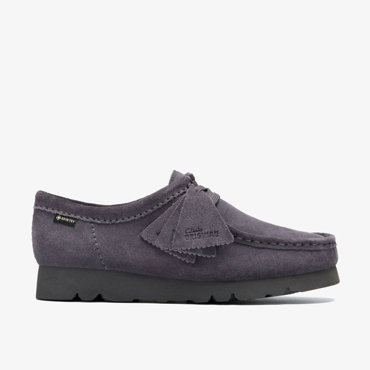 Clarks Wallabee GORE-TEX Purple Grey Suede