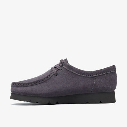 Clarks Wallabee GORE-TEX Purple Grey Suede