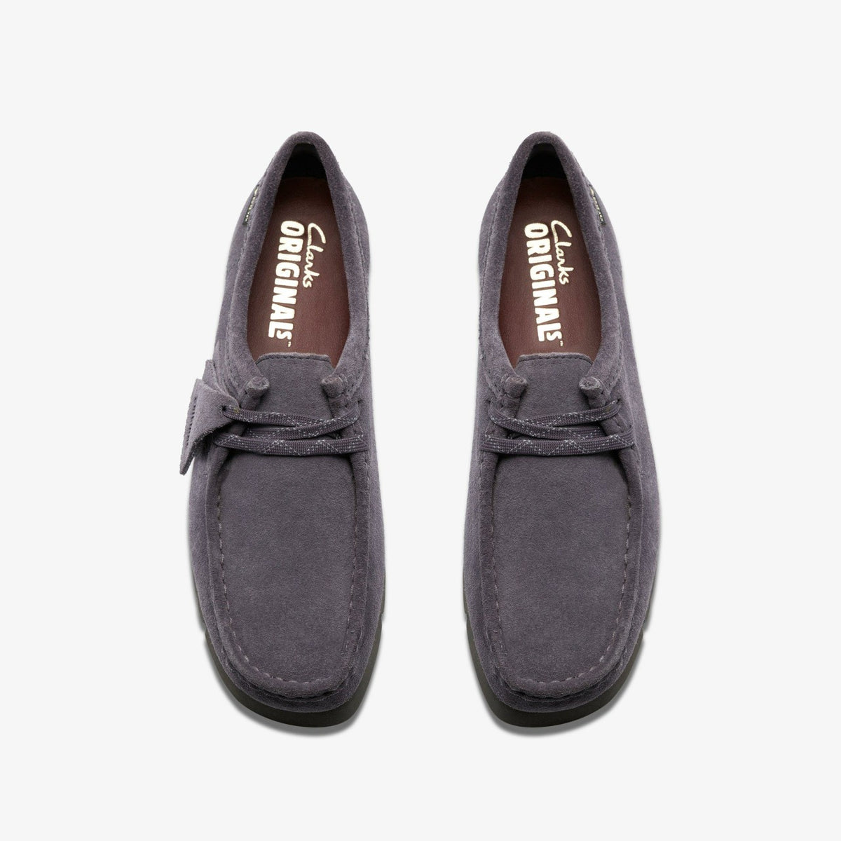 Clarks Wallabee GORE-TEX Purple Grey Suede