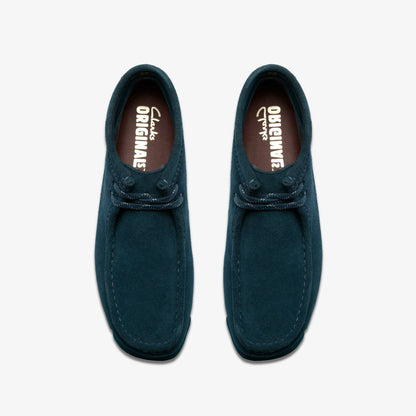 Clarks Wallabee Boot GORE-TEX Dark Teal Suede