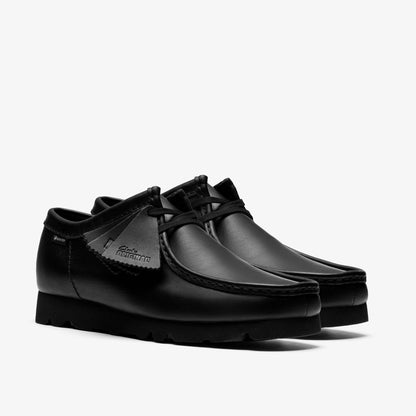 Clarks Wallabee GORE-TEX Black/Black Leather