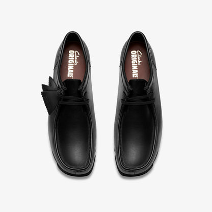 Clarks Wallabee GORE-TEX Black/Black Leather